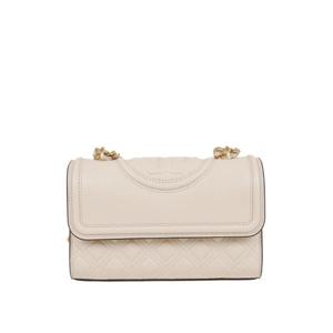 토리버치 엠보스드 앤 퀼팅 크로스백 75576122 Light Beige