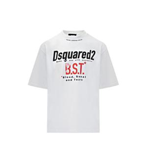 디스퀘어드2 반팔 티셔츠 S74GD1410D20033 100 WHITE