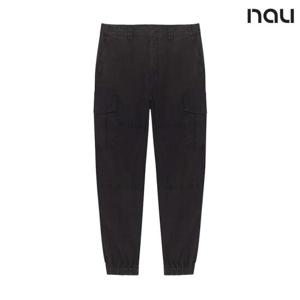 나우  (1NUPNF4911_BK) U스노우워싱조거팬츠 BLACK
