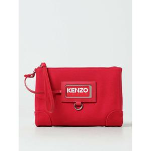 [KENZO] 여성 클러치 캔버스 FD62PM922F01 22 레드 /6