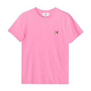 메종키츠네 LW00105KJ0008 P630 폭스 헤드 패치 여성 반팔티
