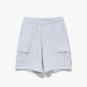 [뉴에라] 카고 숏 팬츠 헤더 그레이 14536513