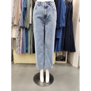 [플라스틱아일랜드][BEIGE]릴렉스 롱 데님 팬츠 PQ7DP202