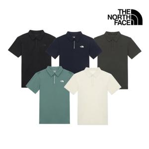 노스페이스 남성 아이스그린 반팔 폴로 NT7PR01