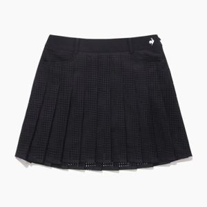 [르꼬끄골프] 여성 우븐 메쉬 스커트 (GQ122LSK36)