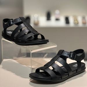핏플랍 25S/S 그라시에 레더 여성 피셔맨 샌들 FFSO5E132BK 올블랙