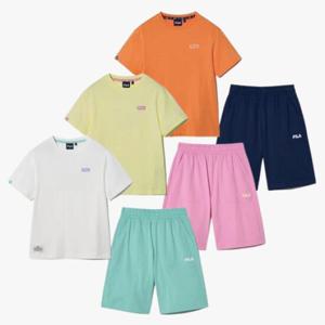 휠라키즈(FILA KIDS) (FK2FSH2101X) 베이직 싱글 상하세트