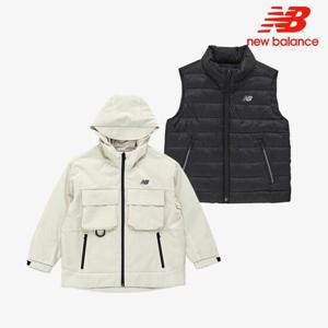 [뉴발란스] 키즈 바람막이+신슐베스트 2in1 세트 NK9QF1107U-39