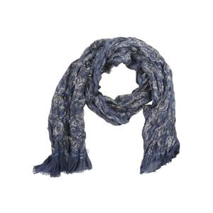 남성 Etro 페이즐리 프린트 스카프 X0883BLUNAVY