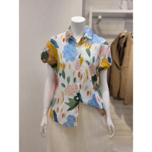 스테파니 세이브존02 플라워나염블라우스 A25SH5214