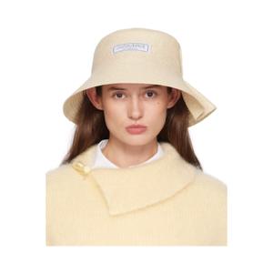 쟈크뮈스 버킷햇 베이지 라 카사 르 샤포 벨라 버킷햇 242553F015024