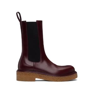 Bottega Veneta 첼시부츠 버건디 해드독 첼시 부츠 251798M223001