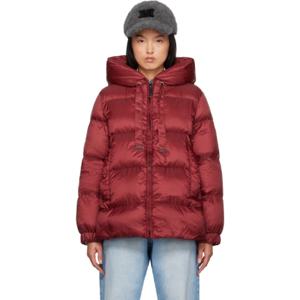 막스마라 패딩 레드 세이아 다운 재킷 242118F061019