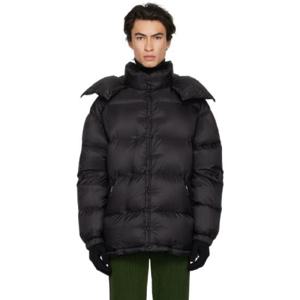 몽클레어 패딩 4 Moncler HYKE 블랙 갈렌스톡 다운 재킷 231171M178005