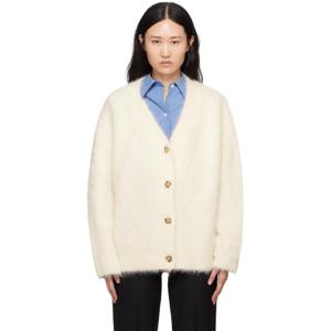 토템 가디건 SSENSE 익스클루시브 오프 화이트 비엘라 가디건 242771F095001
