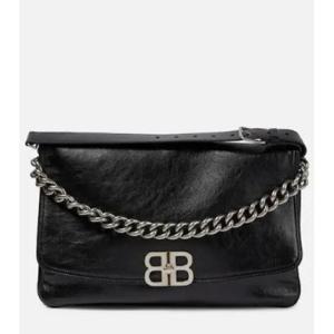 발렌시아가 BB Soft 라지 레더 숄더 백 P00826136