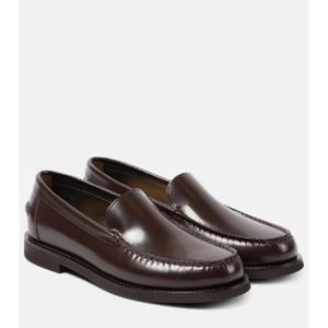 Brunello Cucinelli Monili 폴리시드 레더 로퍼 P01014890