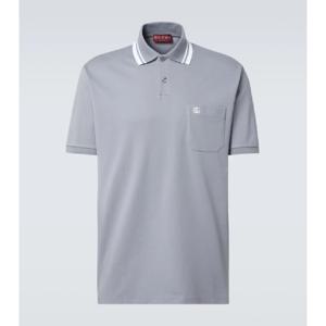 구찌 GG Web 코튼 블렌드 폴로 셔츠 P00992140