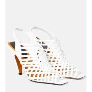 Stella McCartney Stella Spur 포 레더 슬링백 펌프스 P01048345