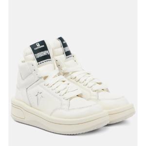 릭오웬스 x Converse Turbowpn 레더 하이탑 스니커즈 P01023256