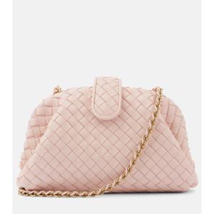 Bottega Veneta Lauren 1980 스몰 인트레치아토 레더 클러치 P00998763