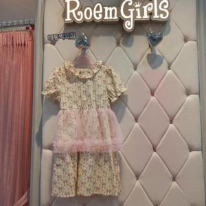 로엠걸즈 DP01 샤매칭리본 나염 원피스 RGOW2545Q