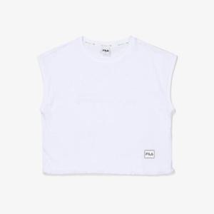 휠라반팔티 TQJ FS2RSF2253F-WHI 스포츠 그래픽 컴포트핏 반팔티