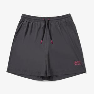 휠라반바지 TQJ FS2TRF2A01X-CGY 아티스트 이진 우븐 반바지