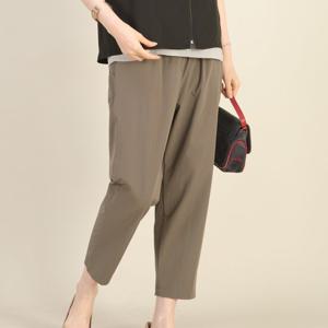[애비뉴투지]나일론 스판 아이스 쿨 봄 여름 배기 바지 P05542
