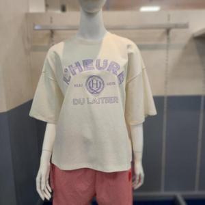 클라이드앤 HC03 여성 크롭 박스티 CRE FPBTS712F