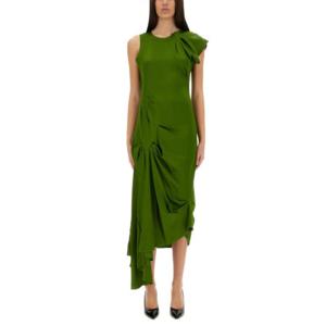 빅토리아 베컴 미디 원피스 1225WDR006342A ALGAE GREEN
