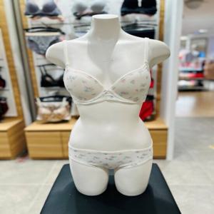[바디시크릿] 예스 와플 꽃나염 브라 햄팬티 셋트 YSWBB343 YSWPB343