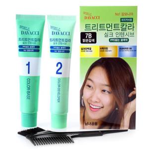 다바찌 트리트먼트칼라 실크인텐시브 염색약