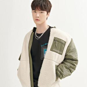 [체이스컬트]남성 양털 소매배색 항공점퍼-AFAK4114D0A