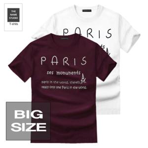 더네임스튜디오 유니크한 반팔티 파리스 3XL~4XL 빅사이즈