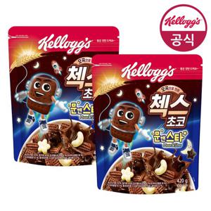 켈로그 시리얼 첵스초코 문앤스타 420g x 2개