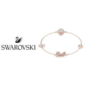 스와로브스키 주얼리 Dazzling Swan 핑크 스완 M 팔찌 5472271