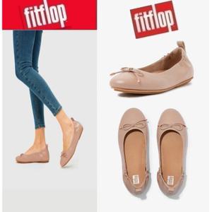 핏플랍 [FITFLOP] FFSO3F001I2 23SS 알레그로 리본 발레리나_베이지 여성플랫