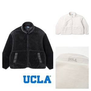 [UCLA] 유씨엘에이 공용 양털 하이낵 배색 집업 UZBUJ80