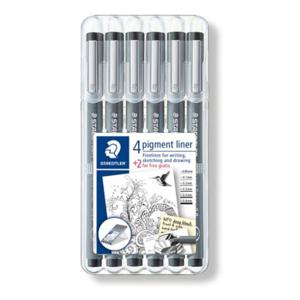 피그먼트라이너펜 흑 0.2 308 02-9 1자루 STAEDTLER