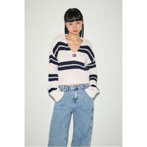 [공식][타미진스]박시 크롭 스웨터(T32E0KTO13TWT1YBH)