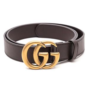 GUCCI 구찌 더블 G 버클 남성 벨트 414516