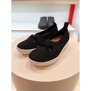 [FITFLOP][우버니트슬립온발레리나]FFSO4E003GD 24S S 블랙골드 여성