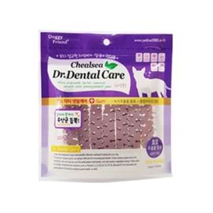 강아지 간식 개껌 첼시 닥터 덴탈케어 유산균 100g