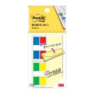 3M 포스트잇 플래그 휴대용팩 683-4KP CV 분류용 필름