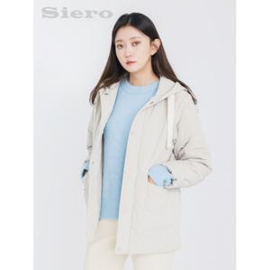 [시에로]다이아 퀼팅 후드점퍼 SG4JPF501