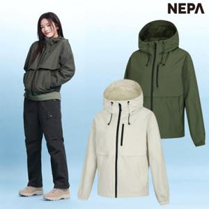 [네파][바람막이 자켓](7J20663)_여성 봄 가을 간절기 미들기장 바람막이 방풍 자켓