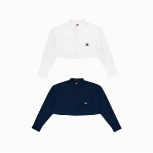 [공식][타미진스]크롭 배지 셔츠 2종 택1(T32E0WSH10TWT1)