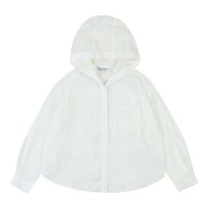 [코데즈컴바인] 크로스 여밈연출 후드 셔츠 (CJB-SH505W4)