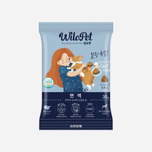 윌로펫 뉴트리탑 면역 샘플 30g 강아지 사료 강아지 사료